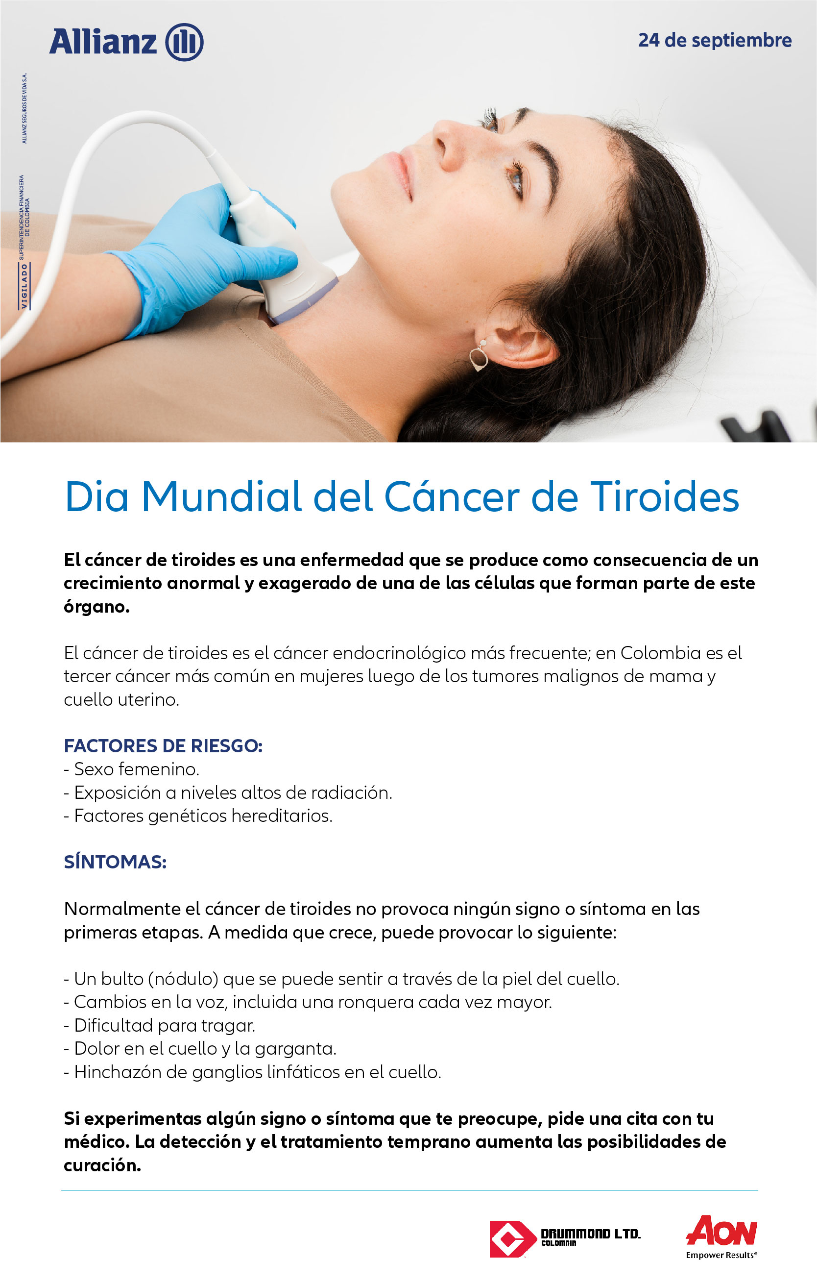 Día Mundial del Cáncer de Tiroides: consultar ante las primeras señales de  alerta es clave – Ciencia y Salud